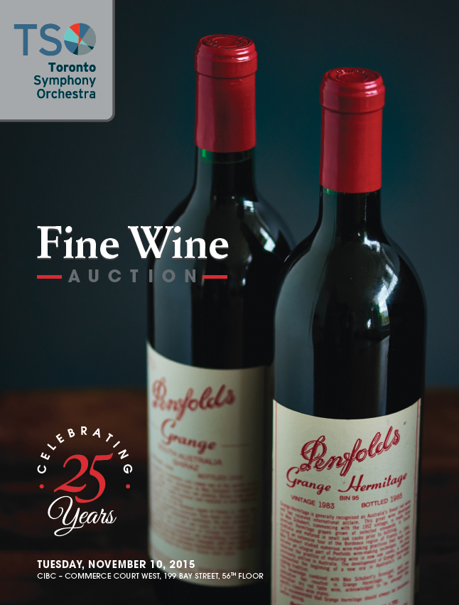 TSO 2015 Fine Wine Auction - catalogue photo